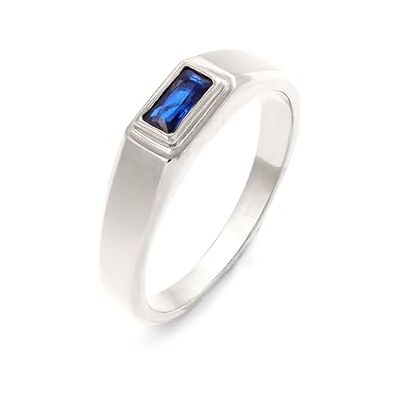 Kuzzoi Bague pour homme avec pierre précieuse saphir Chevalière en argent sterling 925 poli Bague pour homme Tailles 60 à 66 0605192625 Kuzzoi Bague pour homme avec pierre précieuse saphir Chevalière en argent sterling 925 poli Bague pour homme Tailles 60 à 66 0605192625