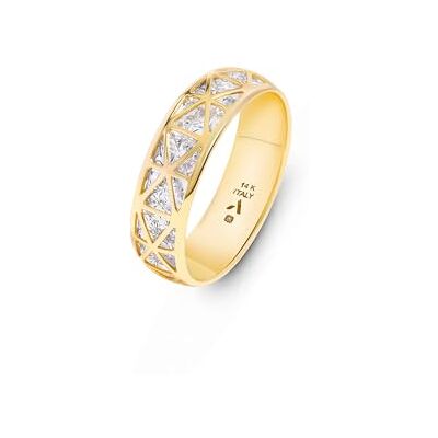 Amberta Bague pour Femme en Or 14 Carat Bague de Fiançailles pour Femme Or Jaune 14 Carat Alliance en Or Blanc: Bague en Or 14 Carat à Facettes Taille 58.9 Amberta Bague pour Femme en Or 14 Carat Bague de Fiançailles pour Femme Or Jaune 14 Carat Alliance en Or Blanc: Bague en Or 14 Carat à Facettes Taille 58.9