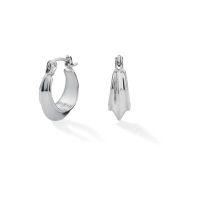 Rosefield Boucles d'oreilles pour femme plaqué rhodium Sphere Créoles JESHS-J792 Rosefield Boucles d'oreilles pour femme plaqué rhodium Sphere Créoles JESHS-J792