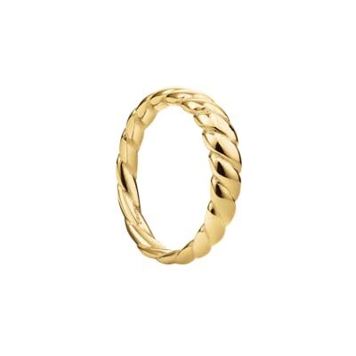 Rosefield Essentials Femme 14K Plaqué Or Bague Small Croissant Rosefield Essentials Femme 14K Plaqué Or Bague Small Croissant