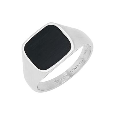 TOM TAILOR Bague pour Homme en Acier inoxydable Argenté TOM TAILOR Bague pour Homme en Acier inoxydable Argenté