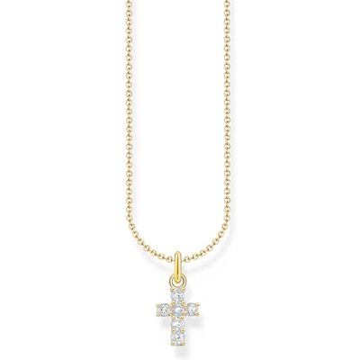 Thomas Sabo Pendentif Protège-Cheveux Argent Sterling 925 KE2226-414-14-L45V Thomas Sabo Pendentif Protège-Cheveux Argent Sterling 925 KE2226-414-14-L45V