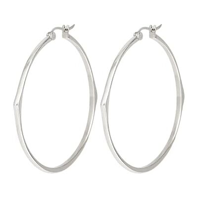 BREIL Boucles d'oreilles New Tetra en acier pour femme BREIL Boucles d'oreilles New Tetra en acier pour femme