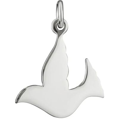 NKlaus Golubica Mira 15301 Pendentif colombe de la paix en argent 925, Argent sterling NKlaus Golubica Mira 15301 Pendentif colombe de la paix en argent 925, Argent sterling