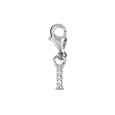 Depesche 11785-017 Charmes Express yourself Pendentif pour colliers et bracelets, lettre I, plaqué argent, comme petit cadeau Depesche 11785-017 Charmes Express yourself Pendentif pour colliers et bracelets, lettre I, plaqué argent, comme petit cadeau