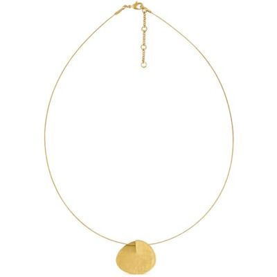 COLLIER TAGLIO DORÉ Conçu par Joidart Collection Taglio Collier court en métal doré plaqué or 24 carats Or, Laiton, Pas de gemme COLLIER TAGLIO DORÉ Conçu par Joidart Collection Taglio Collier court en métal doré plaqué or 24 carats Or, Laiton, Pas de gemme