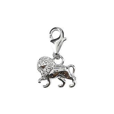 Depesche 11785-063 Charmes Express yourself Pendentif pour colliers et bracelets, lion, argenté, comme petit cadeau Depesche 11785-063 Charmes Express yourself Pendentif pour colliers et bracelets, lion, argenté, comme petit cadeau