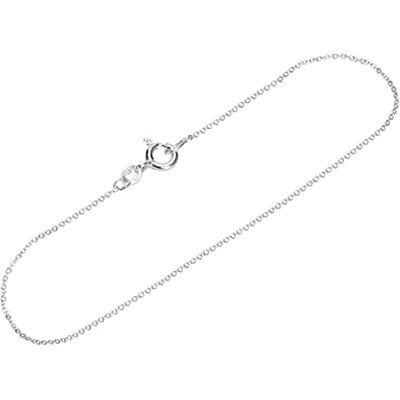 NKlaus Bracelet 21 cm Chaîne ronde en argent sterling 925 fin Largeur du collier : 0,95 mm 9608 NKlaus Bracelet 21 cm Chaîne ronde en argent sterling 925 fin Largeur du collier : 0,95 mm 9608