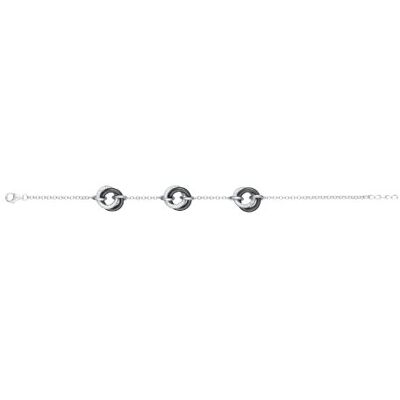 Ceranity 1-32/0002-N Bracelet Femme Argent 925/1000 5.55 GR Oxyde de Zirconium Blanc 19 cm, 19 cm, Céramique, Oxyde de zirconium Ceranity 1-32/0002-N Bracelet Femme Argent 925/1000 5.55 GR Oxyde de Zirconium Blanc 19 cm, 19 cm, Céramique, Oxyde de zirconium