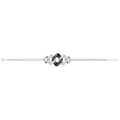 Ceranity 1-32/0013-N Bracelet Femme Argent 925/1000 5.8 GR Oxyde de Zirconium Blanc 19 cm, 19 cm, Céramique, Oxyde de zirconium Ceranity 1-32/0013-N Bracelet Femme Argent 925/1000 5.8 GR Oxyde de Zirconium Blanc 19 cm, 19 cm, Céramique, Oxyde de zirconium
