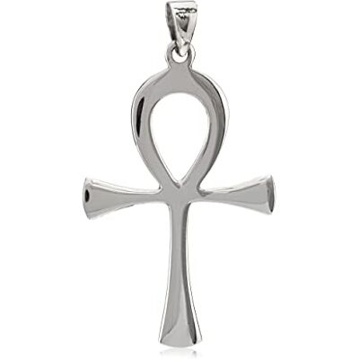 NKlaus Pendentif Ankh Anch Talisman Argent 925 4cm Croix de vie celtique 3862 NKlaus Pendentif Ankh Anch Talisman Argent 925 4cm Croix de vie celtique 3862