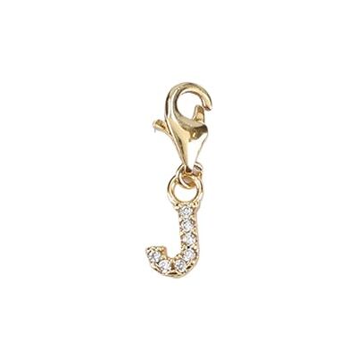 Depesche 11785-020 Charmes Express yourself Pendentif pour colliers et bracelets, lettre J, plaqué or, comme petit cadeau Depesche 11785-020 Charmes Express yourself Pendentif pour colliers et bracelets, lettre J, plaqué or, comme petit cadeau