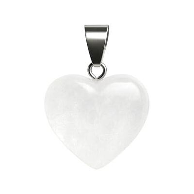 Felicidade Pendentif Cœur en Quartz Clair Naturel – Pierre de Pureté et d’Énergie Positive – Bijou Spirituel en Pierre Semi-Précieuse pour Femme et Jeune Fille Felicidade Pendentif Cœur en Quartz Clair Naturel – Pierre de Pureté et d’Énergie Positive – Bijou Spirituel en Pierre Semi-Précieuse pour Femme et Jeune Fille