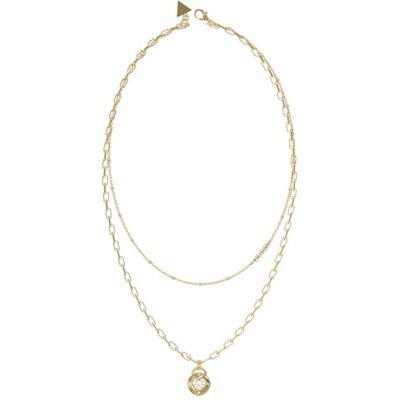 GUESS Collier Bijoux JUBN03348JWYGT-U Marque Taille Unique Métal Non Précieux Sans Pierre Précieuse GUESS Collier Bijoux JUBN03348JWYGT-U Marque Taille Unique Métal Non Précieux Sans Pierre Précieuse
