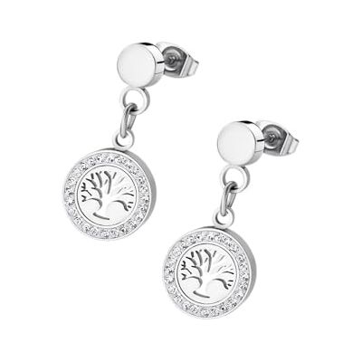 Lotus Boucles d'oreilles femme bijoux Rainbow tendance cod. LS1869-4/1, Pierre pierre zircon Alliage d'acier Lotus Boucles d'oreilles femme bijoux Rainbow tendance cod. LS1869-4/1, Pierre pierre zircon Alliage d'acier