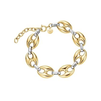 Rosefield Coffee Bean Collection Femme 14K Plaqué Or Bracelet Coffee Bean Duotone Rosefield Coffee Bean Collection Femme 14K Plaqué Or Bracelet Coffee Bean Duotone