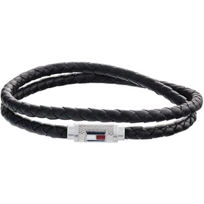 Tommy Hilfiger Herren-Seilarmbadn Edelstahl 2790011 Tommy Hilfiger Herren-Seilarmbadn Edelstahl 2790011