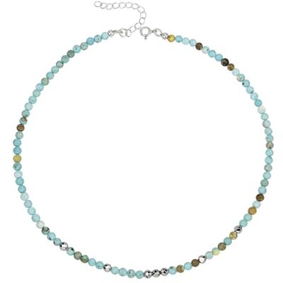 Unique Colliers de pierres précieuses véritable Choker 38cm court Chakra perles rond Ø 4mm chaîne de perles Unique Colliers de pierres précieuses véritable Choker 38cm court Chakra perles rond Ø 4mm chaîne de perles
