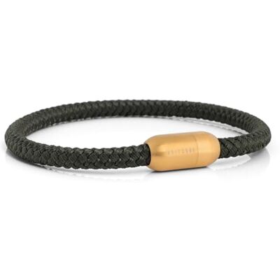 Akitsune Silva Bracelet Nylon 5 mm Fermeture Magnétique Bracelets Femmes Hommes Bracelet en Acier Inoxydable Simple Or, One Size, Nylon Akitsune Silva Bracelet Nylon 5 mm Fermeture Magnétique Bracelets Femmes Hommes Bracelet en Acier Inoxydable Simple Or, One Size, Nylon