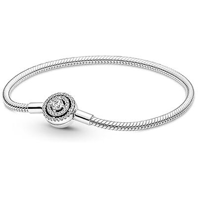 PANDORA Armband Timeless "Schlangenarmband" silber, Zirkonia 590038C01 19 cm PANDORA Armband Timeless "Schlangenarmband" silber, Zirkonia 590038C01 19 cm