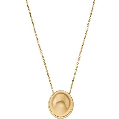 Skagen Collier pour femmes, collier à pendentifs en acier inoxydable ton or Kariana Skagen Collier pour femmes, collier à pendentifs en acier inoxydable ton or Kariana