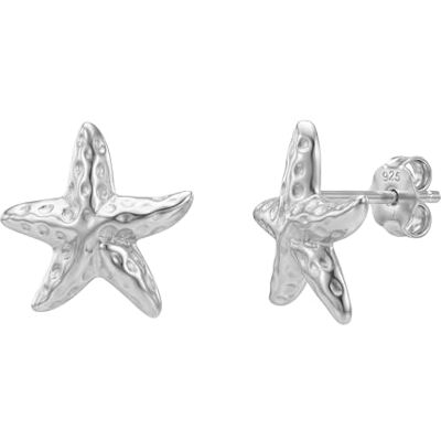 amor Boucles d'Oreilles pour Femme en Argent 925 Clou d'Oreille en Forme d'Étoile de Mer AMR-E0110 amor Boucles d'Oreilles pour Femme en Argent 925 Clou d'Oreille en Forme d'Étoile de Mer AMR-E0110