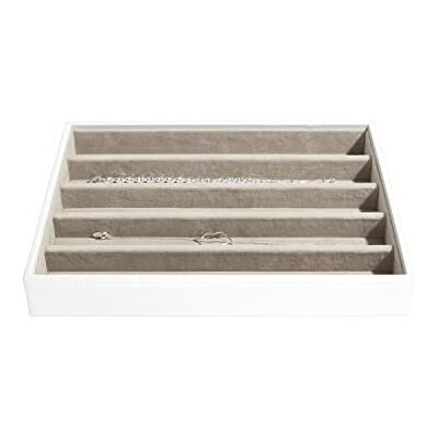 Stackers Couche Classique pour Colliers en Blanc Stackers Couche Classique pour Colliers en Blanc