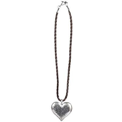 Boland 54279 Collier avec pendentif en forme de cœur, fête populaire bavaroise, bijoux de mode, costume, carnaval, fête à thème Boland 54279 Collier avec pendentif en forme de cœur, fête populaire bavaroise, bijoux de mode, costume, carnaval, fête à thème