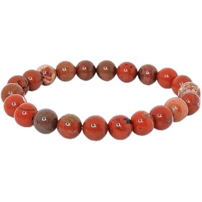 Felicidade Bracelet en Jaspe Rouge Pierre Naturelle Perles de taille 8mm Pierres fines et Précieuses Bracelet Homme Bijoux Minéraux Cadeau Femme Cadeau Anniversaire Femme et Homme, Taille unique, Pierres Felicidade Bracelet en Jaspe Rouge Pierre Naturelle Perles de taille 8mm Pierres fines et Précieuses Bracelet Homme Bijoux Minéraux Cadeau Femme Cadeau Anniversaire Femme et Homme, Taille unique, Pierres