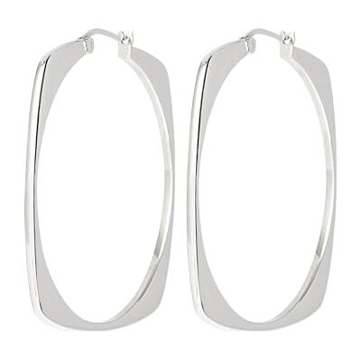 BREIL Boucles d'oreilles New Tetra en acier pour femme BREIL Boucles d'oreilles New Tetra en acier pour femme