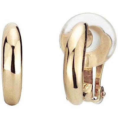 Traveller Boucles d'oreilles à clip Pour femme Demi-créoles étroites Traveller Boucles d'oreilles à clip Pour femme Demi-créoles étroites