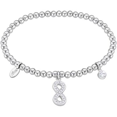 Lotus Bracelet modèle LS2170-2/6 de la collection Millennial en acier pour femme, No aplica, Argent, Zircon bleu Lotus Bracelet modèle LS2170-2/6 de la collection Millennial en acier pour femme, No aplica, Argent, Zircon bleu