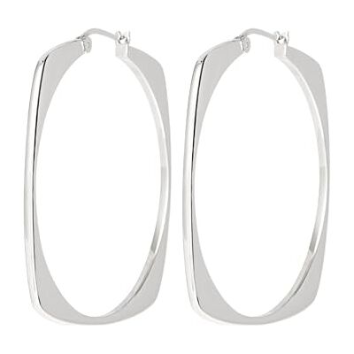 BREIL Boucles d'oreilles New Tetra en acier pour femme BREIL Boucles d'oreilles New Tetra en acier pour femme