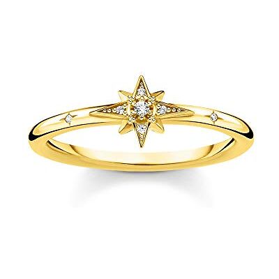 Thomas Sabo bague étoile avec pierres argent sterling 925 TR2317 Thomas Sabo bague étoile avec pierres argent sterling 925 TR2317
