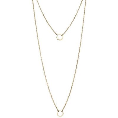 Elli Collier Tendance Plaqué Or Rose argent 925, 700 Elli Collier Tendance Plaqué Or Rose argent 925, 700