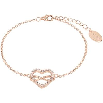 s.Oliver Pour Hommes Bijoux – Bracelet En Argent 925 Avec Cœurs – Classique, Intemporel Et Élégant – Parfait Idée Cadeau s.Oliver Pour Hommes Bijoux – Bracelet En Argent 925 Avec Cœurs – Classique, Intemporel Et Élégant – Parfait Idée Cadeau