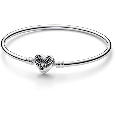 PANDORA Moments 592593C01-17 bracelet en forme de cœur PANDORA Moments 592593C01-17 bracelet en forme de cœur