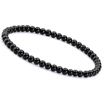 Unique Bracelet en pierres précieuses discrètes pour femme, diamètre de 4 mm, perles chakra de Bouddha Unique Bracelet en pierres précieuses discrètes pour femme, diamètre de 4 mm, perles chakra de Bouddha