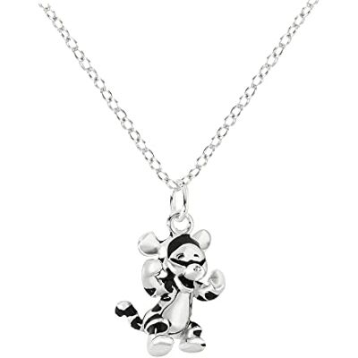 Disney Winnie l'ourson C902939SL-P.PH Collier Tigrou en argent sterling Disney Winnie l'ourson C902939SL-P.PH Collier Tigrou en argent sterling