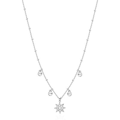 Brosway Collier pour femme avec symbole étoile en acier inoxydable Collection Chakra BHKN078 Brosway Collier pour femme avec symbole étoile en acier inoxydable Collection Chakra BHKN078