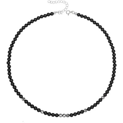 Unique Colliers de pierres précieuses véritable Choker 38cm court Chakra perles rond Ø 4mm chaîne de perles Unique Colliers de pierres précieuses véritable Choker 38cm court Chakra perles rond Ø 4mm chaîne de perles