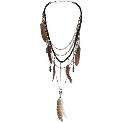 Boland 72391 Collier Vaudou prêtre Collier pour costume, Halloween et carnaval, chaman, guérisseur miracle Boland 72391 Collier Vaudou prêtre Collier pour costume, Halloween et carnaval, chaman, guérisseur miracle