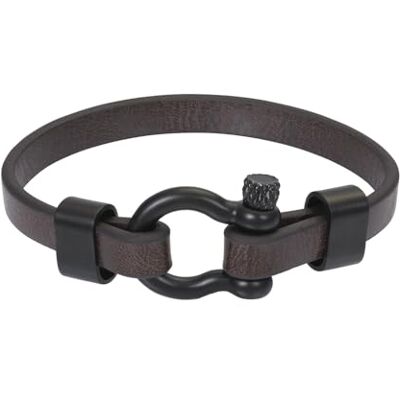 iXXXi Men Lederarmband Mick Schwarz 20cm iXXXi Men Lederarmband Mick Schwarz 20cm