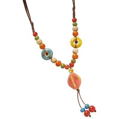 Buxuaaaa Collier en céramique avec pendentif floral pour femme, One Size, Comme décrit, Comme décrit. Buxuaaaa Collier en céramique avec pendentif floral pour femme, One Size, Comme décrit, Comme décrit.