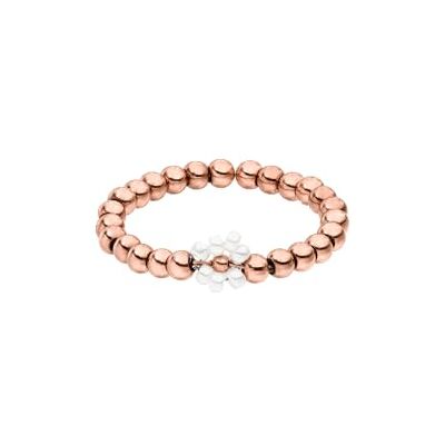 Purelei ® Anxiety Fidget Bague élastique en forme de fleur avec perles de verre blanches et boules en métal en acier inoxydable Tailles S/M & M/L Acier inoxydable Doré, Argent ou Or Rose Purelei ® Anxiety Fidget Bague élastique en forme de fleur avec perles de verre blanches et boules en métal en acier inoxydable Tailles S/M & M/L Acier inoxydable Doré, Argent ou Or Rose