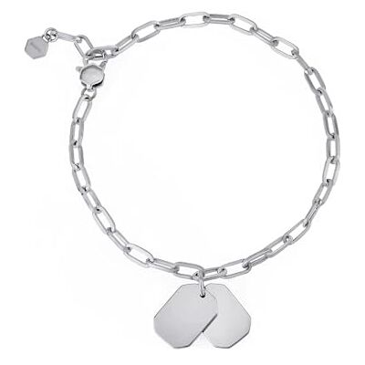 BREIL Bracelet collection PRIVATE CODE in farbigem stahl pour femme, Taille unique, Pierre Métal BREIL Bracelet collection PRIVATE CODE in farbigem stahl pour femme, Taille unique, Pierre Métal
