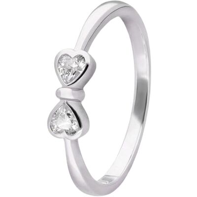 trendor Bague pour femme en argent 925 rhodié et zircone 28526-50 Taille 50 Bague en argent sterling plaqué rhodium, bague tendance, bague avec oxyde de zirconium et motif cœur, bijou à offrir trendor Bague pour femme en argent 925 rhodié et zircone 28526-50 Taille 50 Bague en argent sterling plaqué rhodium, bague tendance, bague avec oxyde de zirconium et motif cœur, bijou à offrir
