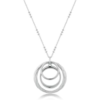 Brosway Amy BAY06 Collier pour femme en acier inoxydable Argenté Longueur 75 cm Brosway Amy BAY06 Collier pour femme en acier inoxydable Argenté Longueur 75 cm