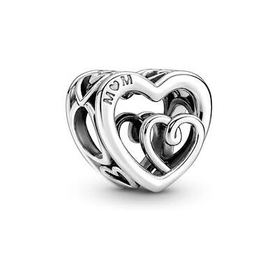 PANDORA Moments Hearts Breloques en argent sterling PANDORA Moments Hearts Breloques en argent sterling