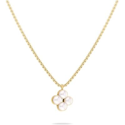 Tamaris Collier Pour Femmes, Bijou De Cou Pendentif Perle, Étanche En Acier Inoxydable Tamaris Collier Pour Femmes, Bijou De Cou Pendentif Perle, Étanche En Acier Inoxydable